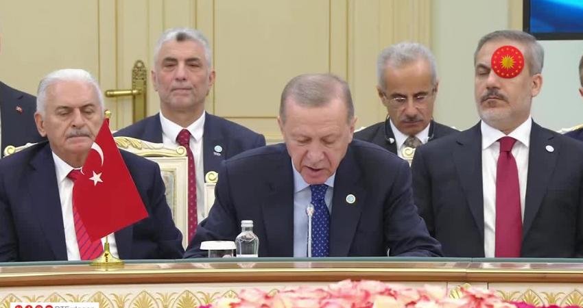 Cumhurbaşkanı Recep Tayyip Erdoğan, Kazakistan'ın başkenti Astana'da düzenlenen Türk Devletleri