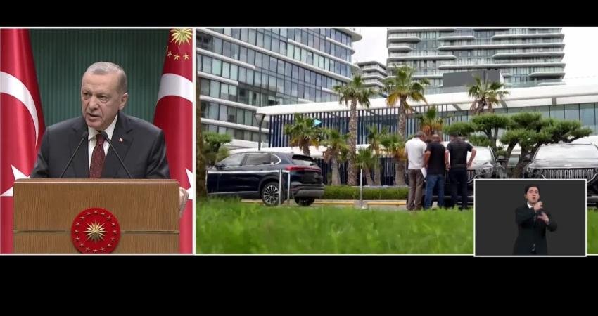 Cumhurbaşkanı Recep Tayyip Erdoğan, kabine toplantısının ardından yaptığı açıklamada; "Holokost utancı