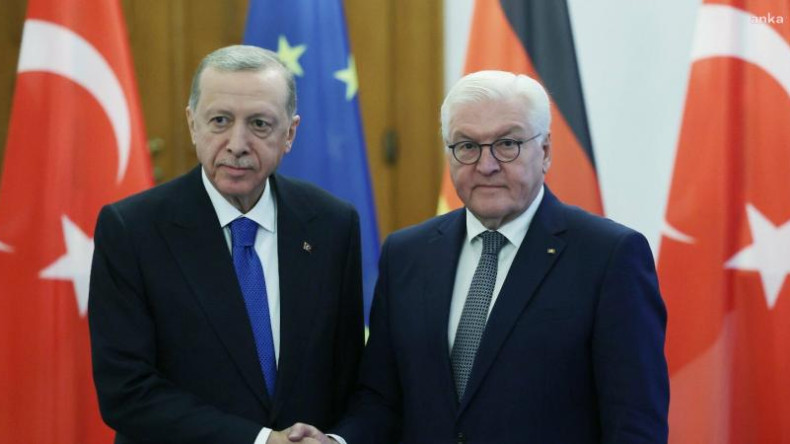 Erdoğan-Steinmeier Görüşmesi… İletişim Başkanlığı: “İki Lider, İki Devletli Yapının Kalıcı Barışın Tek Çözümü Olduğu Konusunda Mutabık Kaldı”