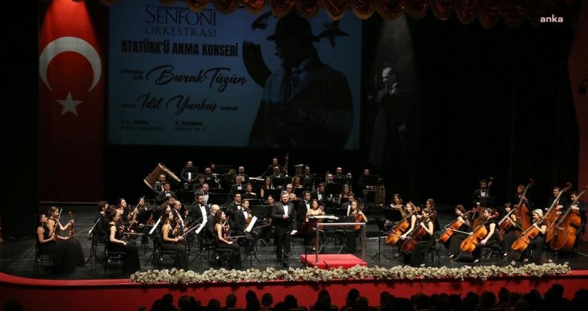 Eskişehir Büyükşehir Belediyesi Senfoni Orkestrası’nın 10 Kasım akşamı gerçekleşen konserinde,