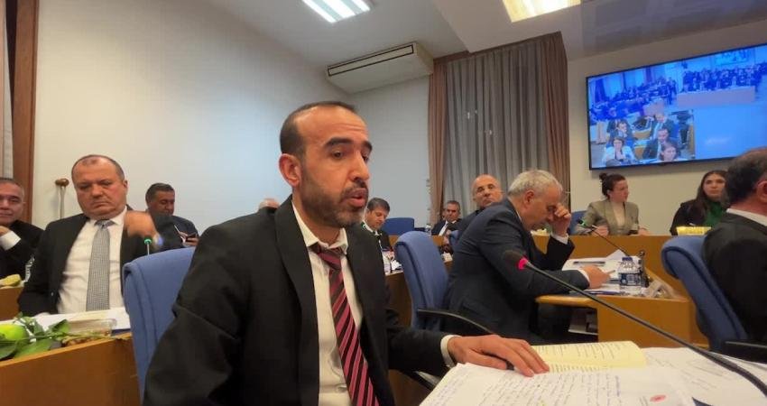 HEDEP Şanlıurfa Milletvekili Ferit Şenyaşar, TBMM Plan ve Bütçe Komisyonu'nda