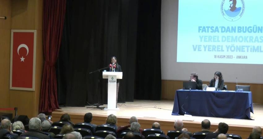 Fikri Sönmez Yerel Yönetimler ve Demokrasi Derneği, "Fatsa'dan Bugüne Yerel