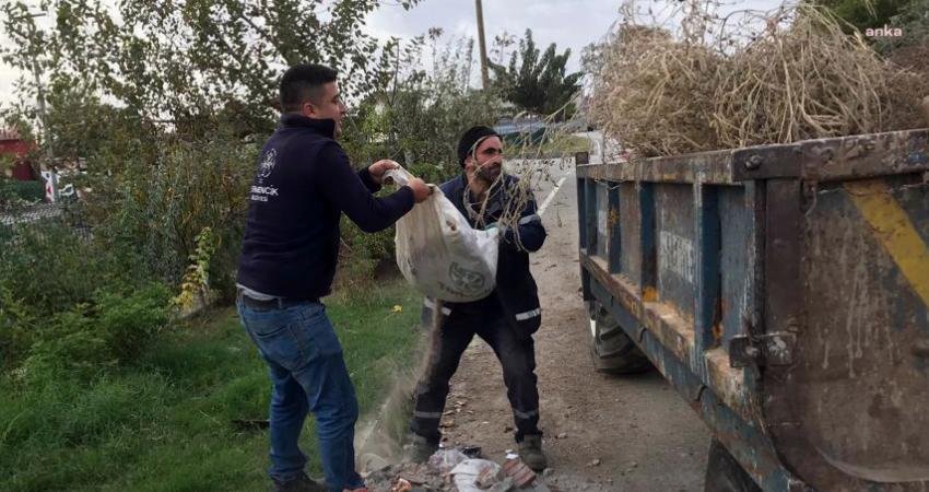 Germencik Belediyesi ekipleri ilçe genelinde temizlik ve bakım çalışmalarına aralıksız