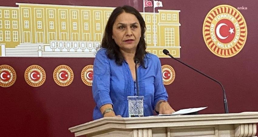 Halkların Eşitlik ve Demokrasi Partisi (HEDEP) İstanbul Milletvekili Özgül Saki,
