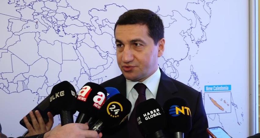 Azerbaycan Cumhurbaşkanlığı Dış Politikadan Sorumlu Danışmanı Hikmet Hacıyev, “Eğer Ermenistan