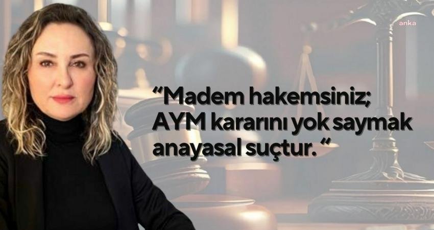 Hukukçu Figen Çalıkuşu, Cumhurbaşkanı Recep Tayyip Erdoğan'ın "Biz, tartışmada taraf