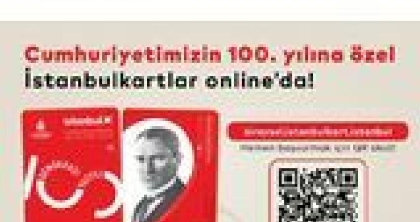 İstanbul Büyükşehir Belediyesi (İBB), Cumhuriyet'in 100. yılı için özel seri