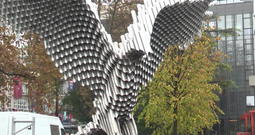İstanbul Büyükşehir Belediyesi’nin (İBB) birinci etabını tamamladığı "Beşiktaş Meydanı"na Cumhuriyet'in