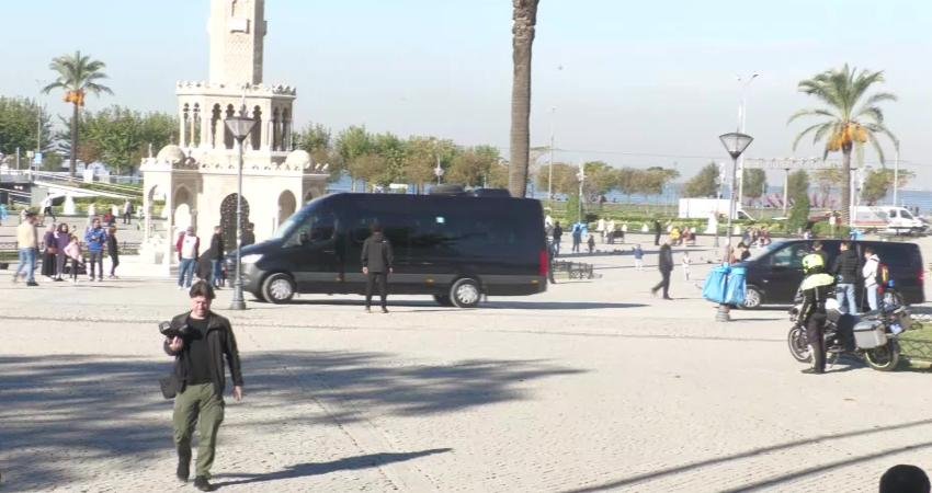 Bir dizi temaslarda bulıunmak üzere İzmir’e gelen İçişleri Bakanı Ali