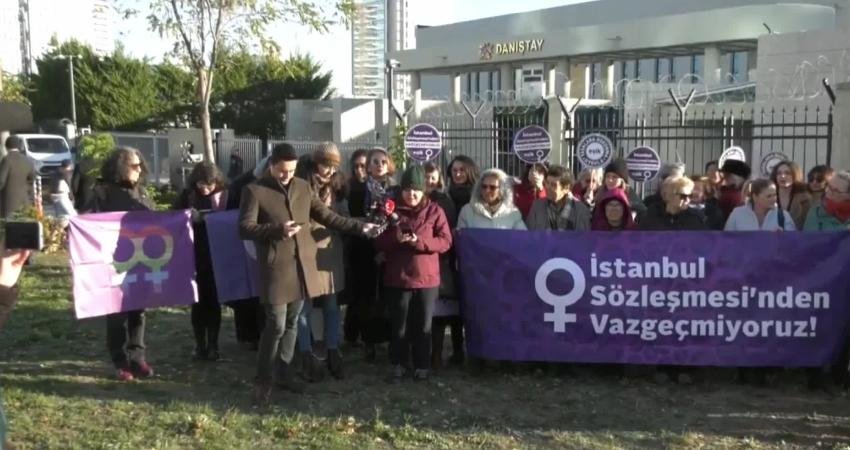 Kadın örgütlerinin, İstanbul Sözleşmesi'nin feshine karşı yaptığı iptal başvurusu bugün