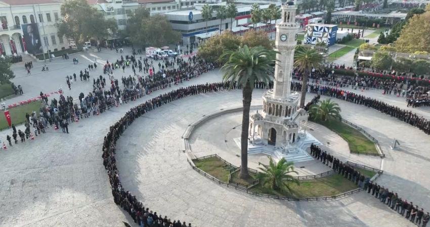 İzmir Büyükşehir Belediyesi, Ulu Önder Mustafa Kemal Atatürk’ü aramızdan ayrılışının