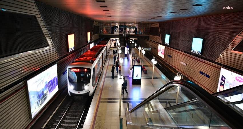 İzmir Büyükşehir Belediyesi iştiraki İzmir Metro A.Ş. yönetimi, tren ve