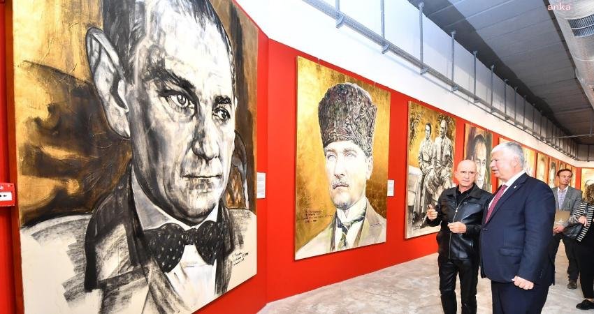 Cumhuriyetin 100. yılında sanatçı Ergün Başar’ın “Atatürk: İz Bırakan İlkler