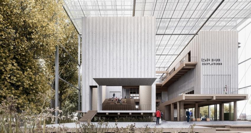 İzmir Büyükşehir Belediyesi’nin Türkiye’nin ilk sürdürülebilirlik merkezini kurmak için açtığı