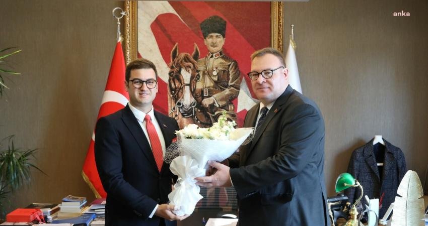 Karadağ Büyükelçisi Periša Kastratović ve Müsteşar Dragan Krivokapic, Bodrum Belediyesi'ni
