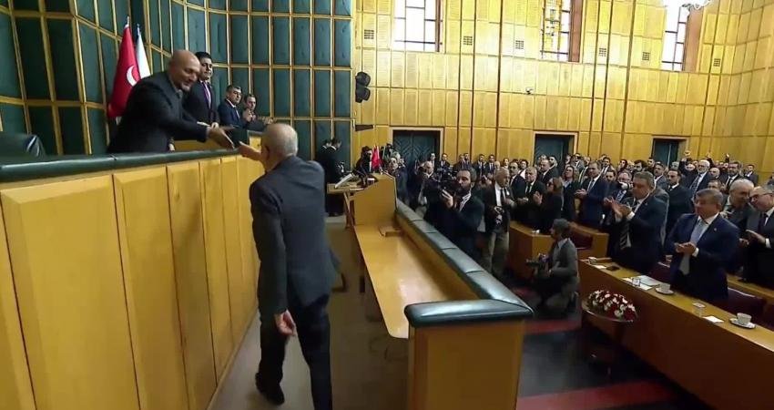 Saadet Partisi Genel Başkanı Temel Karamollaoğlu, Saadet Partisi-Gelecek Partisi TBMM