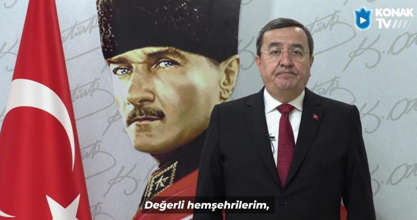 10 Kasım Atatürk’ü Anma Günü dolayısıyla bir mesaj yayınlayan Konak