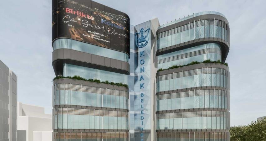 Konak Belediyesi’nin yeni hizmet binası için yapılan ihale sonucunda en