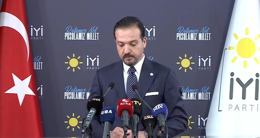 İYİ Parti Sözcüsü Kürşad Zorlu, “Sayın Genel Başkanımızın dün ifade