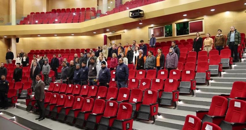 Marmaris Belediyesi personeline yangına ilk müdahalede teçhizat kullanımı ve yangınlar