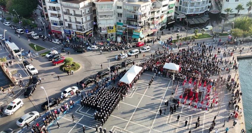 Ulu Önder Mustafa Kemal Atatürk, ölümünün 85. yılında Marmaris'te 