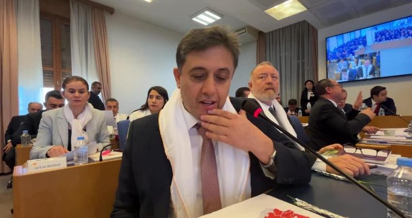 HEDEP Batman Milletvekili Mehmet Rüştü Tiryaki, İçişleri Bakanlığı’nın bütçesinin görüşüldüğü