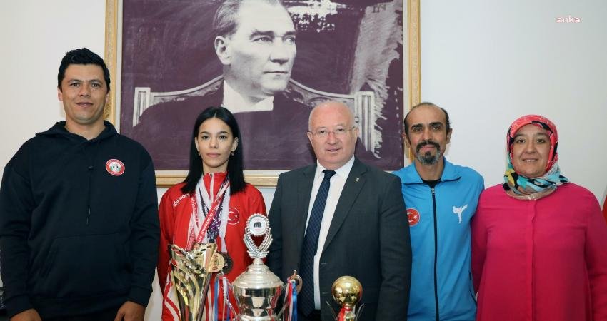 Menteşe Belediyespor’un yetiştirdiği genç karateci sporcu Göksu Çelik, Milli Takıma
