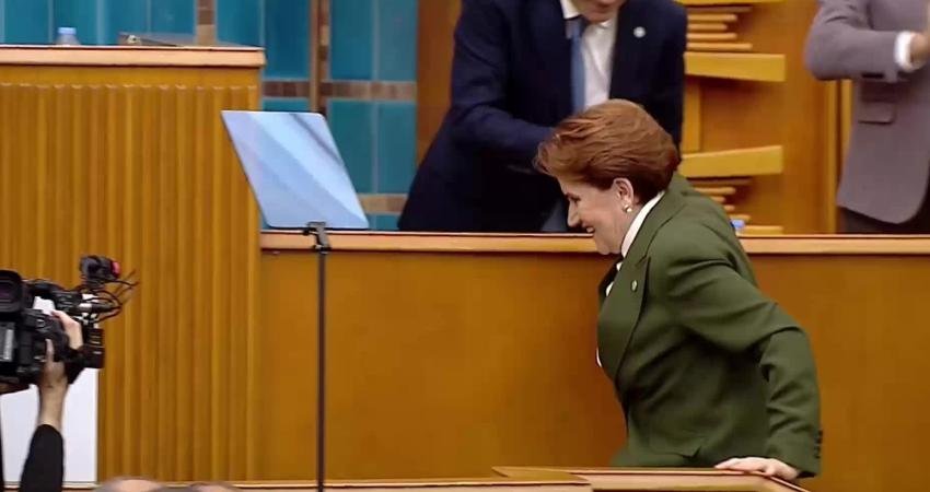 İYİ Parti Genel Başkanı Meral Akşener, TBMM grup toplantısında, "Buradan