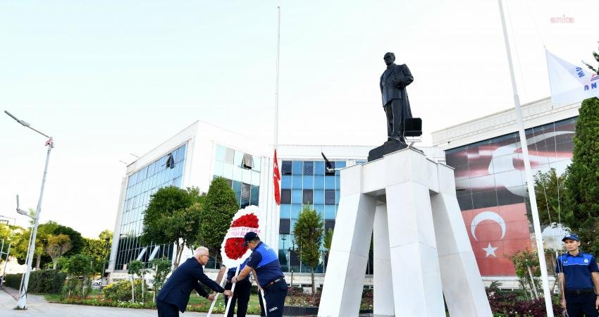 Muratpaşa Belediyesi, Gazi Mustafa Kemal Atatürk’ün ebediyete uğurlanışının 85’inci yılında