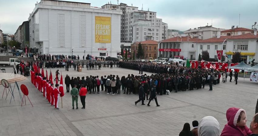 Türkiye Cumhuriyeti’nin kurucusu Mustafa Kemal Atatürk, Yozgat’ta da ölümünün 85'inci