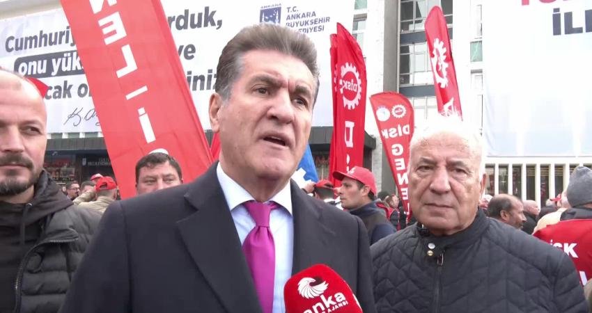 Devrimci İşçi Sendikaları Konfederasyonu’nun (DİSK) “Gelirde adalet, vergide adalet” için
