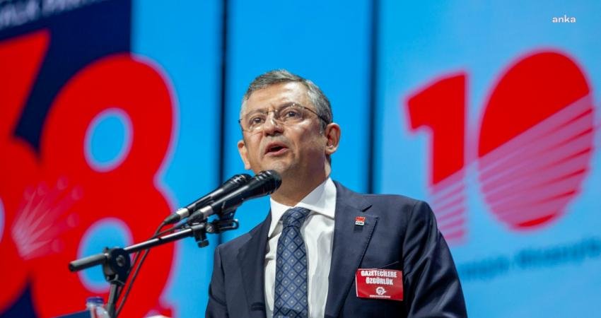 CHP Genel Başkanı Özgür Özel, "Haksız yere tutuklanan gazeteci Tolga