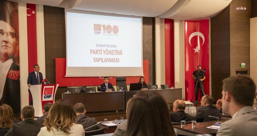 CHP Genel Başkanı Özgür Özel, "38'inci Olağan Kurultayımızın ardından ilk