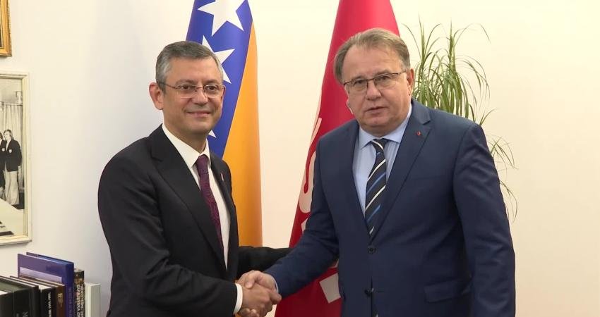 CHP Genel Başkanı Özgür Özel, Bosna ve Hersek ziyareti kapsamında