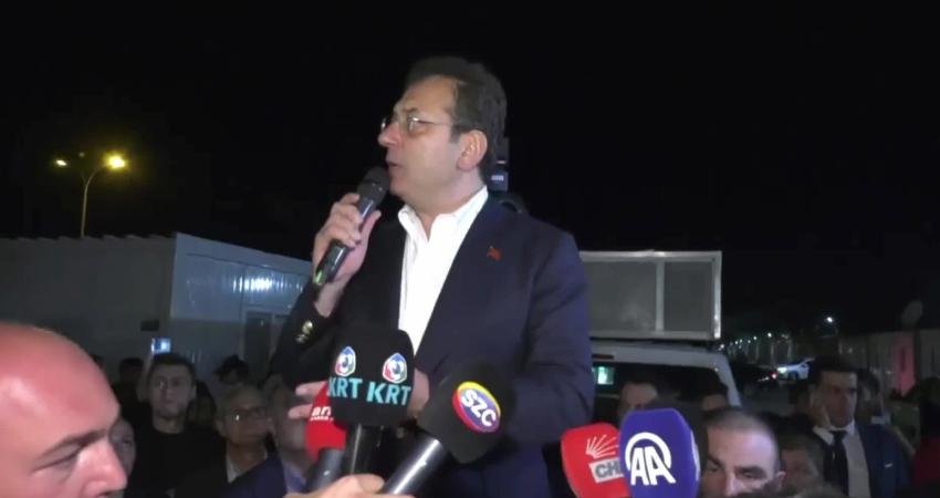 CHP Genel Başkanı Özgür Özel, Osmaniye’de ziyaret ettiği bir konteyner