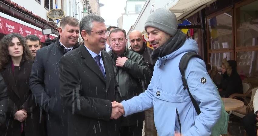 CHP Genel Başkanı Özgür Özel, Bosna Hersek’in başkenti Saraybosna’daki programları