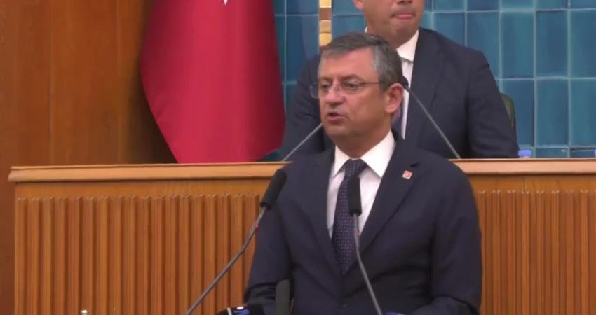 CHP Genel Başkanı Özgür Özel, TBMM’de olağanüstü grup toplantısında "Yargıtay