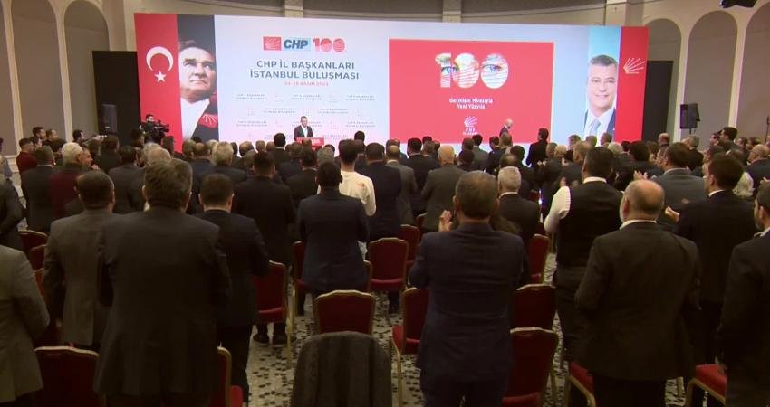 CHP Genel Başkanı Özgür Özel, “İl başkanlarımdan iki hususta çalışmalarını