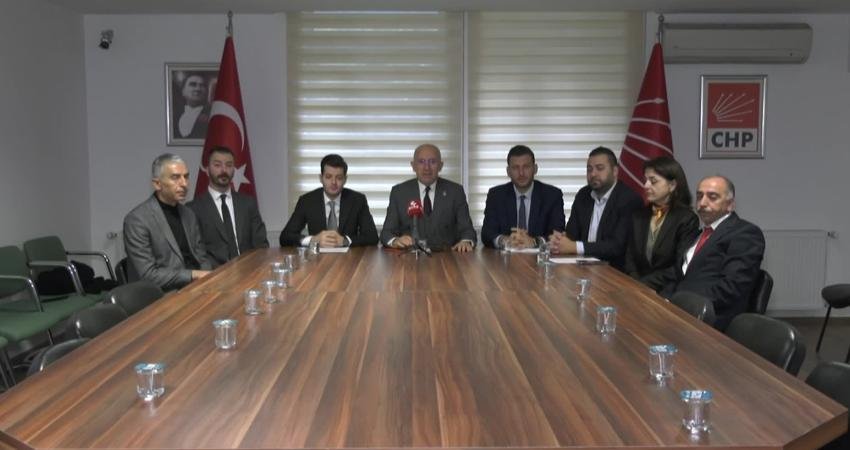 CHP Ankara İl Başkanı Ümit Erkol, CHP Genel Başkanı Özgür