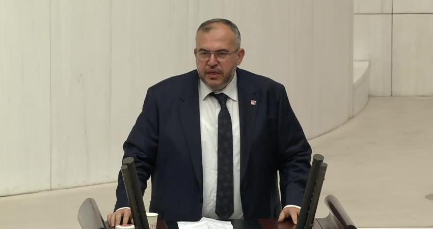 Saadet Partisi Hatay Milletvekili Necmettin Çalışkan, TBMM Genel Kurulu’nda; “Hatay’ın