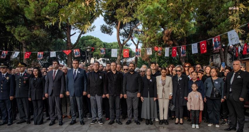 Ulu Önder Mustafa Kemal Atatürk, ölümünün 85. yılında Seferihisar’da düzenlenen