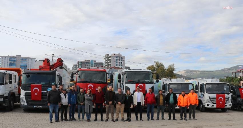 Söke Belediyesi tarafından araç filosuna 8 yeni araç daha eklendi.