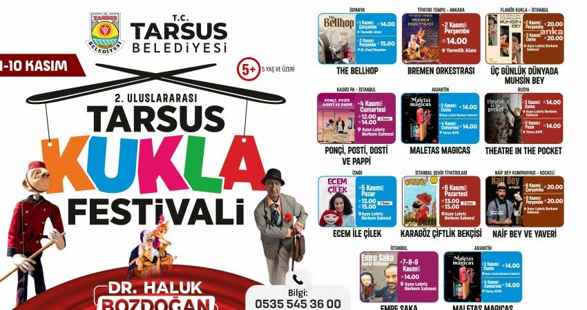 Tarsus Belediyesi’nin kenti kültür sanatla buluşturmak amacıyla hayata geçirdiği etkinlikler