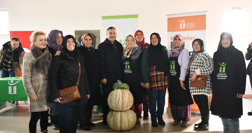 Tepebaşı Belediyesi tarafından Kızılinler’in ata tohumundan üretilen meşhur bal kabağının