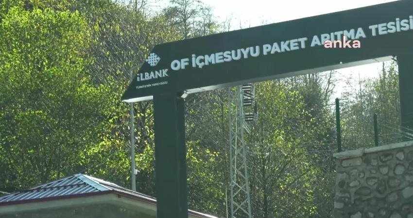 Trabzon’un Hayrat ilçesinde vatandaşlar; beşinci Hidroelektik Santral (HES) projesine karşı