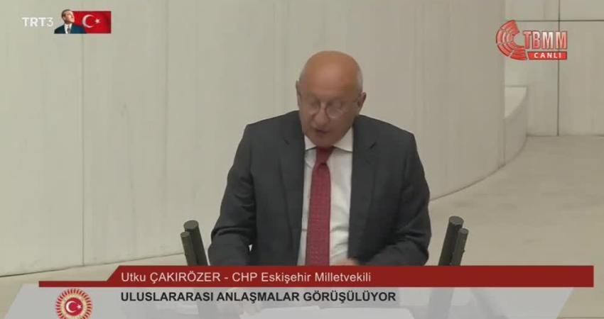 CHP Eskişehir Milletvekili Utku Çakırözer, TBMM Genel Kurulu’nda RTÜK’ün 2023