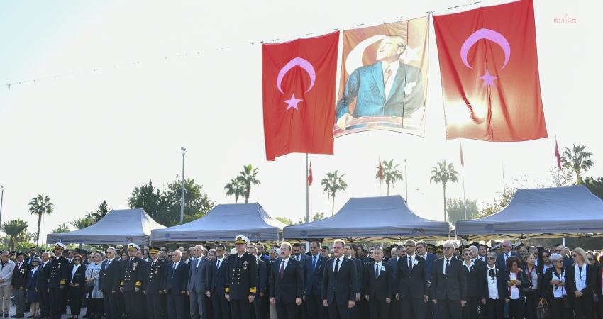 Mersin Büyükşehir Belediye Başkanı Vahap Seçer, Ulu Önder Mustafa Kemal
