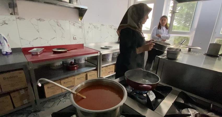 Yozgat’ta havaların soğumasıyla birlikte, her yıl olduğu gibi yöresel mutfak