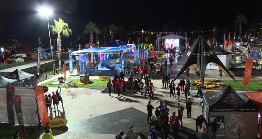 Konyaaltı Belediyesi 3. Antalya Ultra Maraton heyecanı başladı. Maratonun ilk