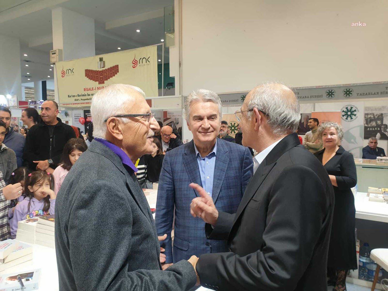 CHP 7. Genel Başkanı Kemal Kılıçdaroğlu, Ankara Kitap Fuarı'nda SSK'da